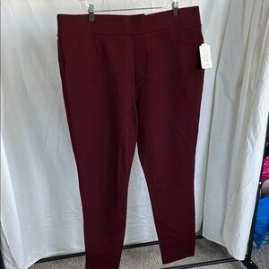 StJohns Bay Stretch Ponte Pants XXL NWT